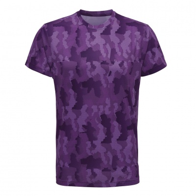 Tempest Tour Purple Mens Camo T